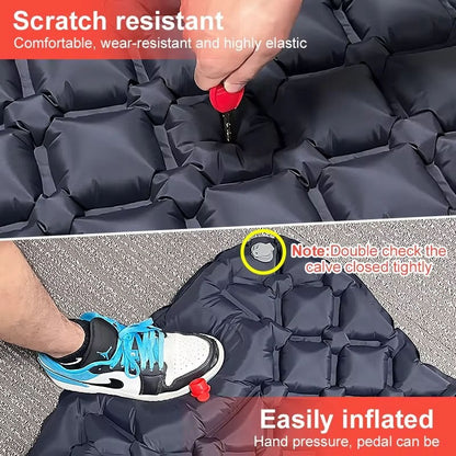 Ultralight Inflatable Camping Sleeping Pad – Travel Air Mattress