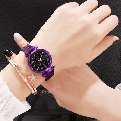 ✨ Starry Sky Watch 2024 – Timeless Beauty, Effortless Charm