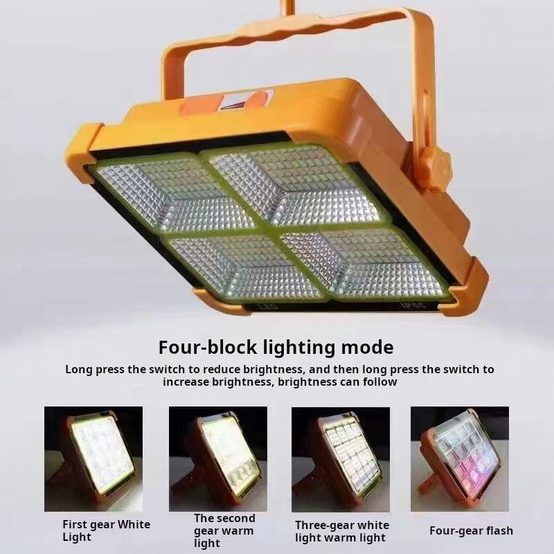 LED Solar Flood Light – Waterproof Outdoor Garden & Security Lamp