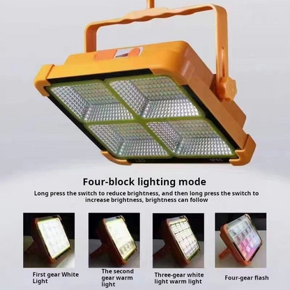 LED Solar Flood Light – Waterproof Outdoor Garden & Security Lamp