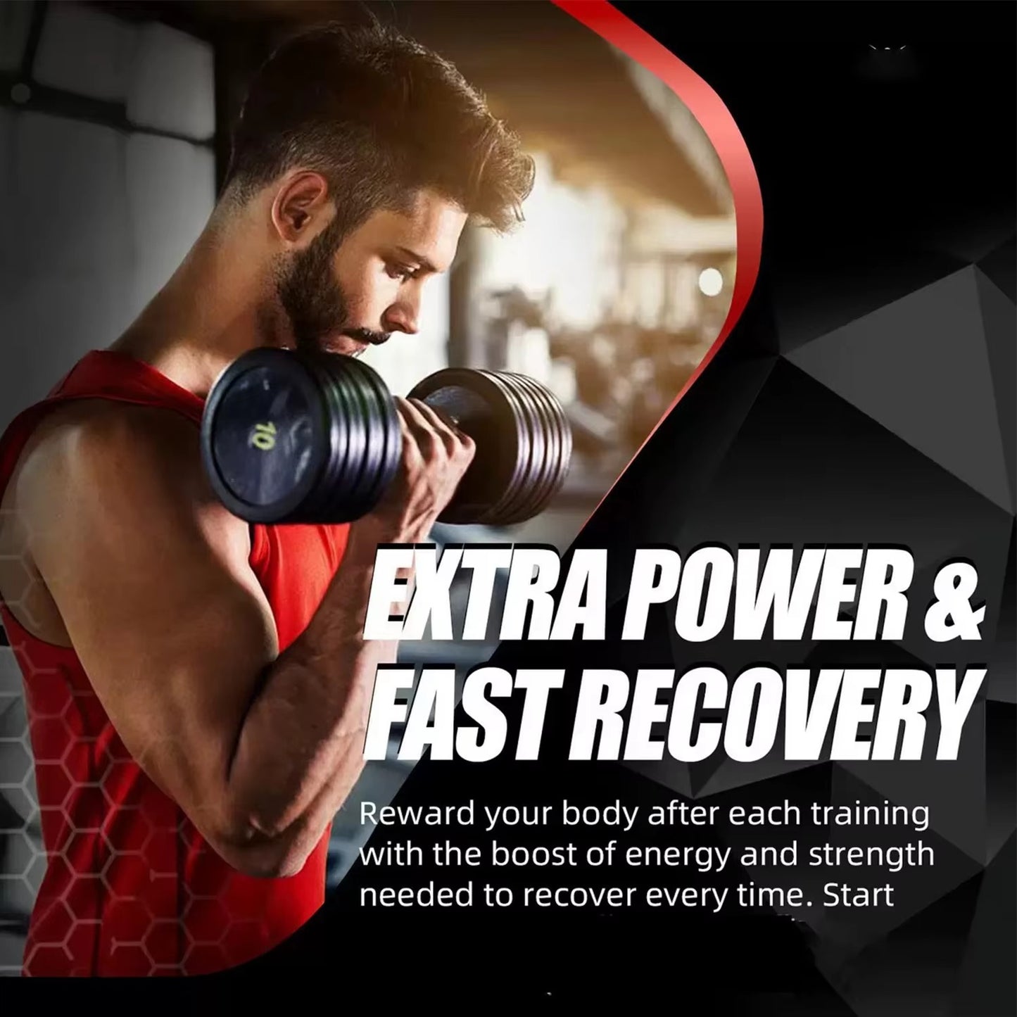 Herbal Testosterone Booster Capsules - Male Performance Support