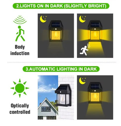 Smart Motion-Sensor Solar Light — Bright, Waterproof & Energy-Saving