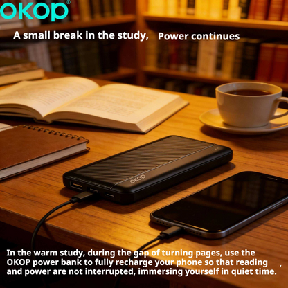 10000mAh Power Bank – Fast Charging Portable Battery Pack