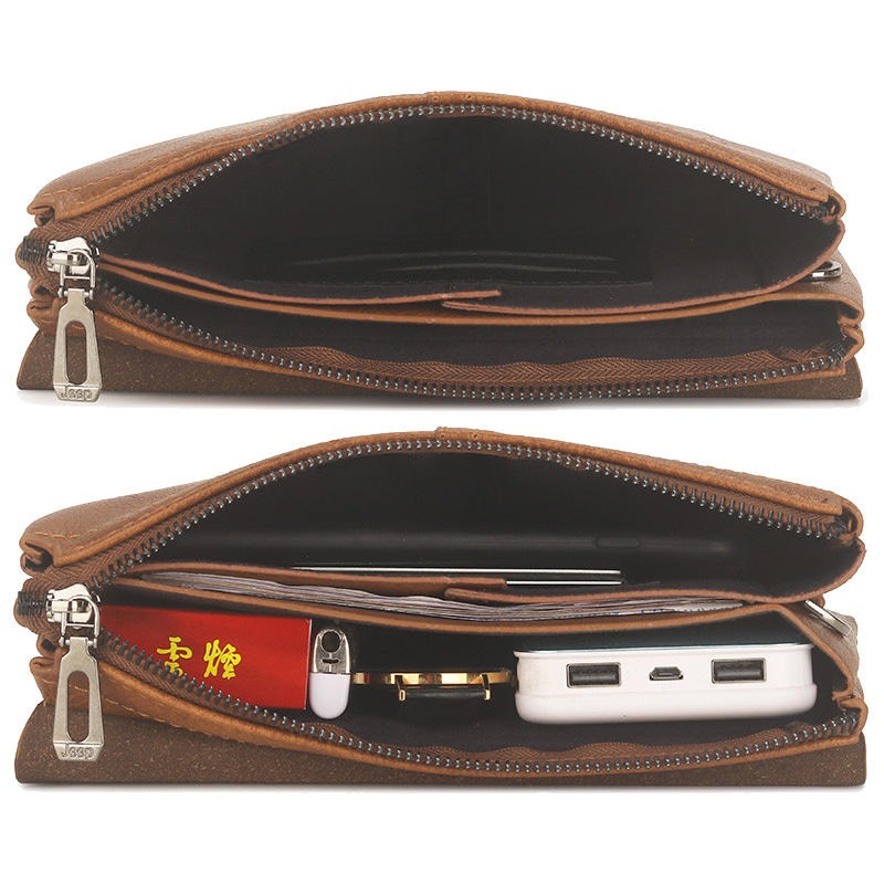 Men’s Genuine Leather Handbag – Stylish, Durable & Everyday Essential