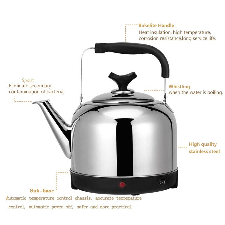 Large Capacity Stainless Steel Electric Kettle