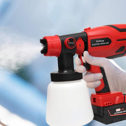 Cordless Power, Smooth Finish — 800ML Electric Paint Sprayer