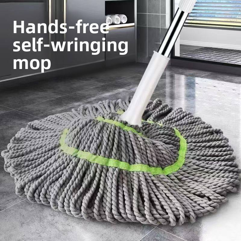 Microfiber Twist Mop – Self-Wringing Floor Cleaning Solution