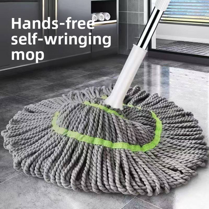 Microfiber Twist Mop – Self-Wringing Floor Cleaning Solution