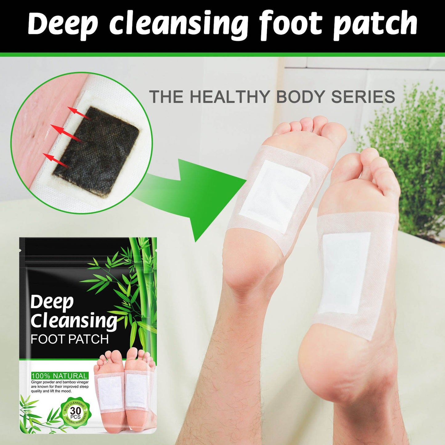 Anti-Fatigue Sleep Foot Patch – Relax, Detox & Wake Refreshed