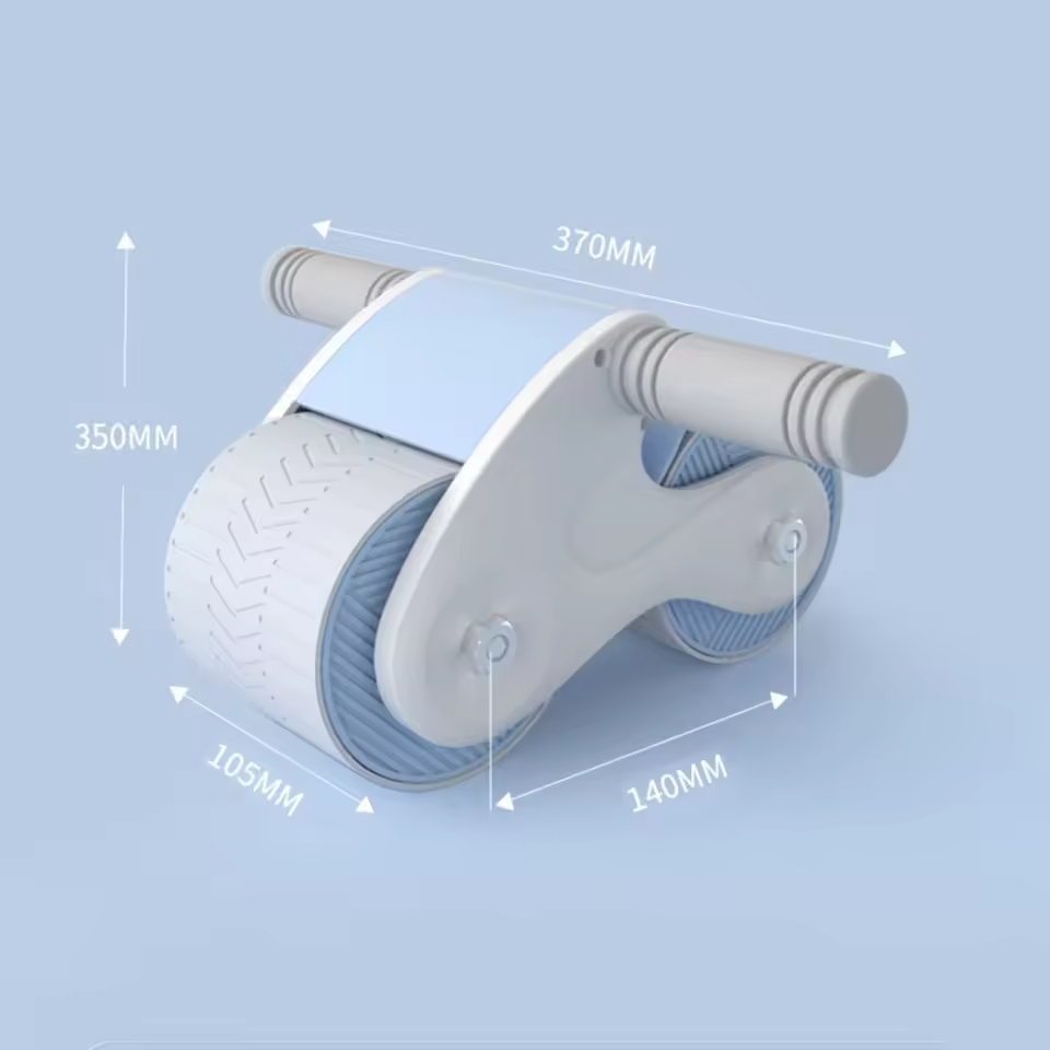 Automatic Rebound Ab Roller – Core Strength Training Wheel Set
