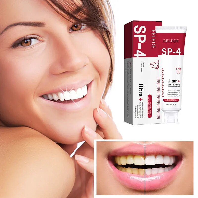 All Smiles-Brightening & Stain Removing Probiotic Toothpaste