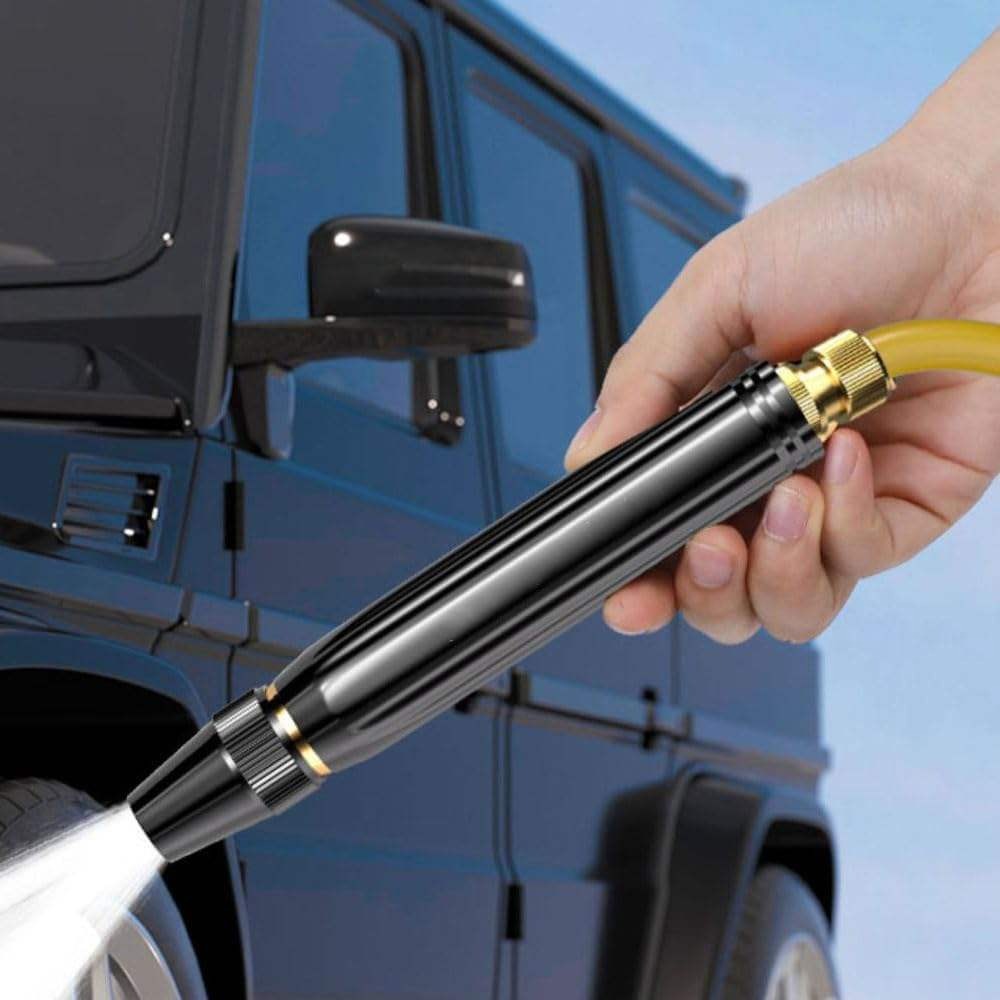Adjustable High-Pressure Car Wash Gun – Rotating Turbo Dirt Blaster Nozzle