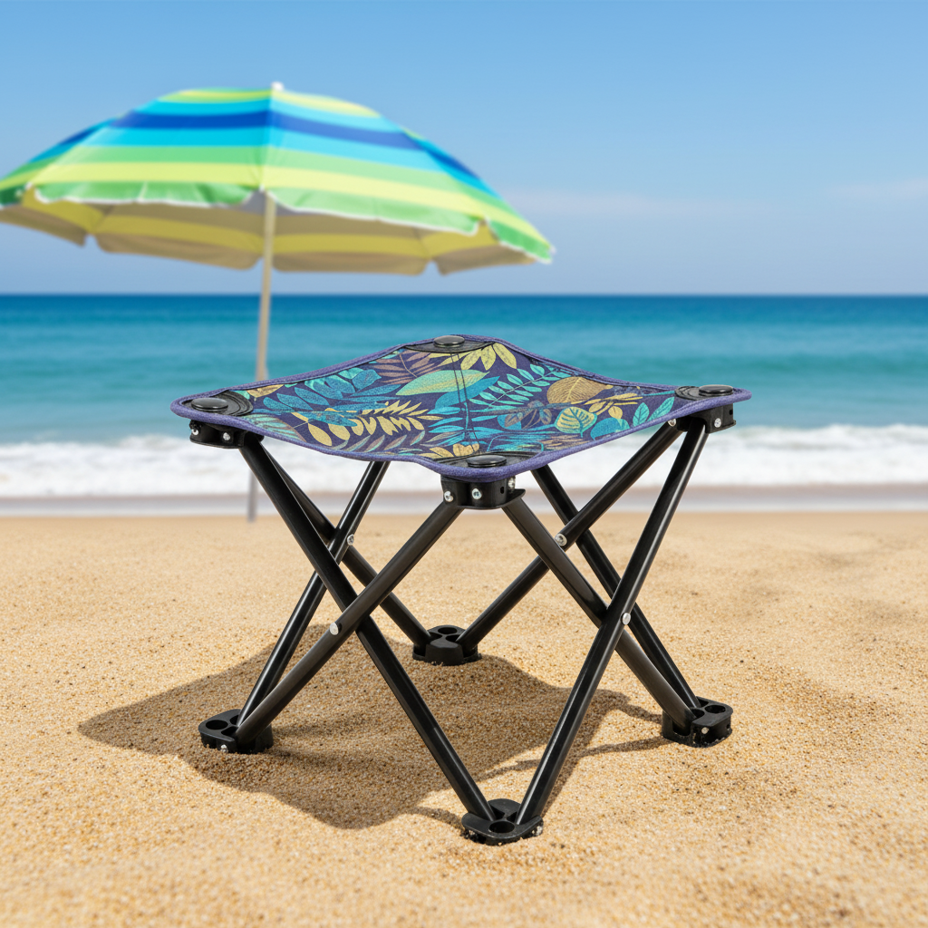 Outdoor Folding Fishing Chair – Lightweight Portable Camping Stool