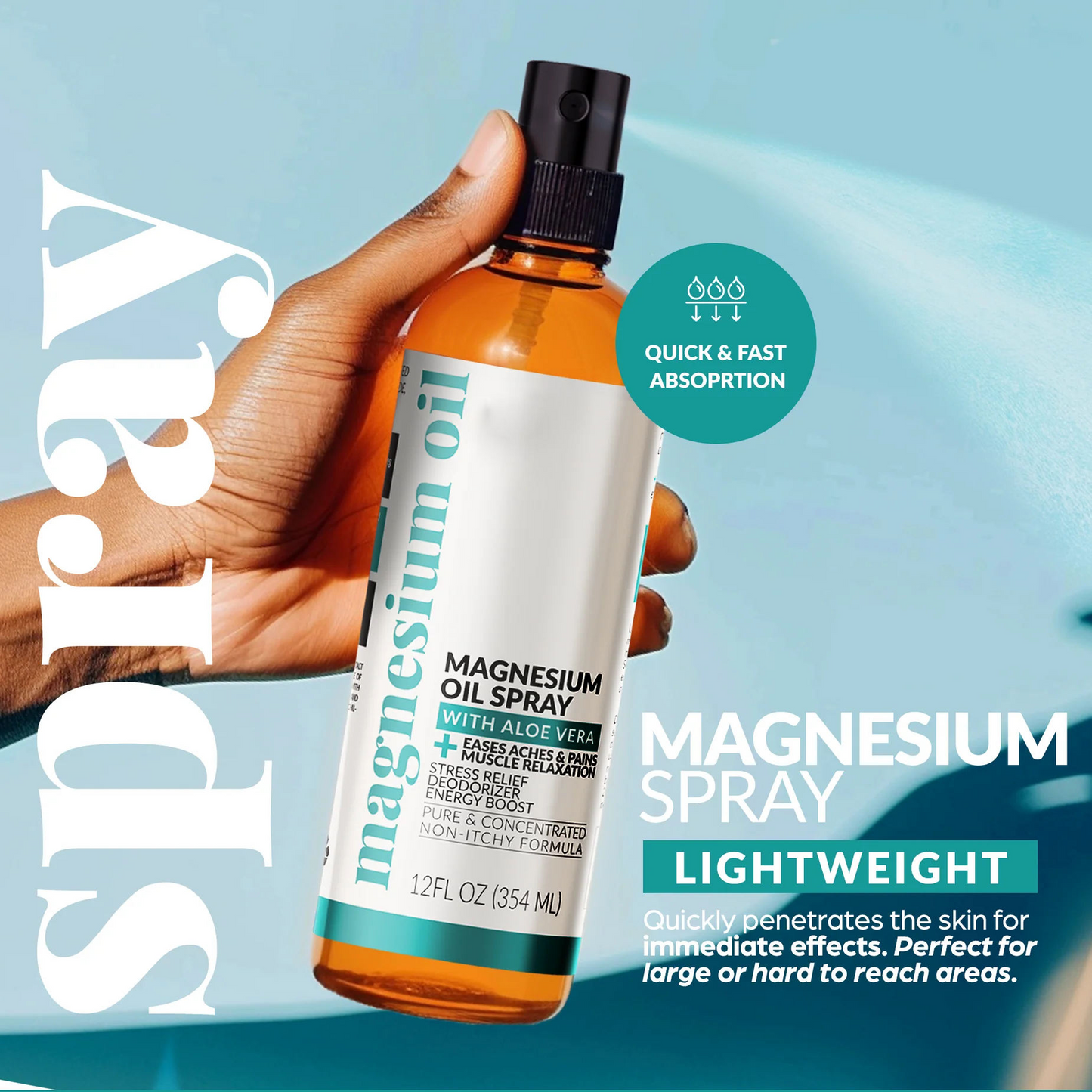 Magnesium Spray & Lotion Set – Daily Muscle & Skin Care