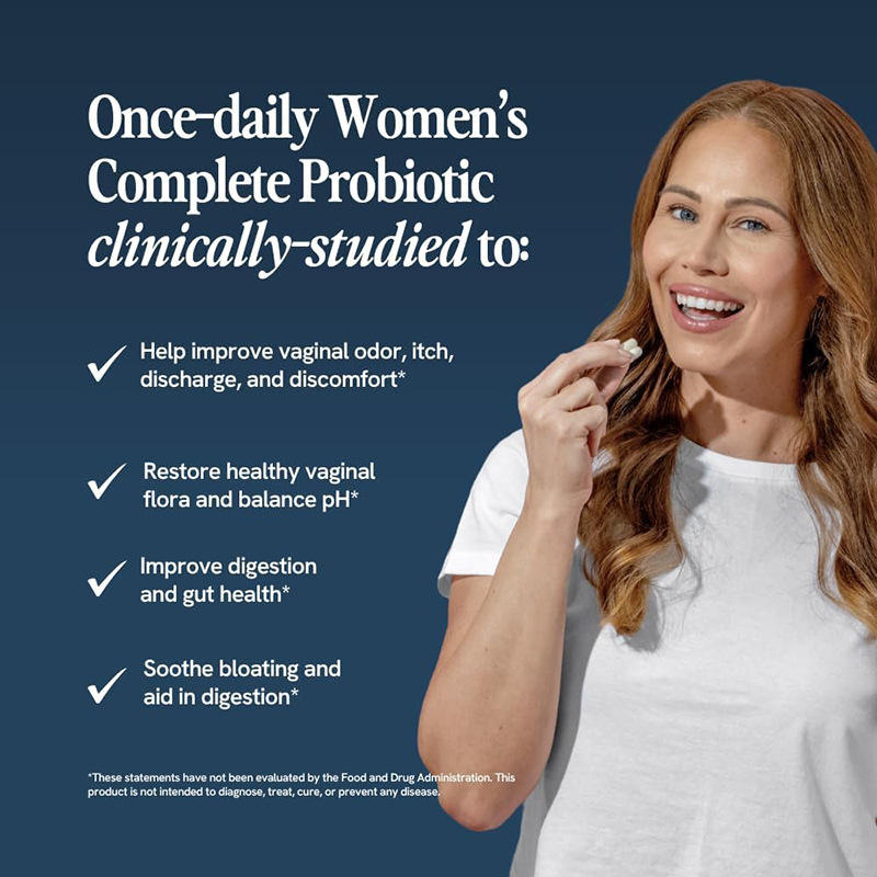 Women's Probiotic & Prebiotic Capsules Daily Digestive