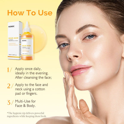 KOEC Kojic Acid & Turmeric Toner – Brighten & Refresh Your Skin!