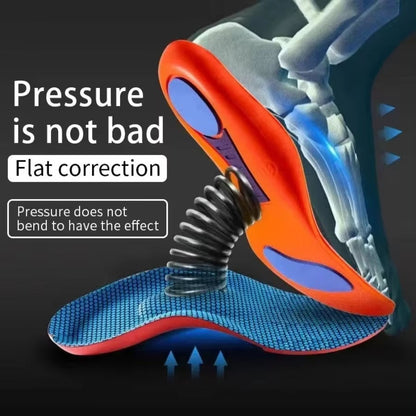Sports Insoles for Men & Women – Shock Absorption, Breathable & Deodorising Comfort