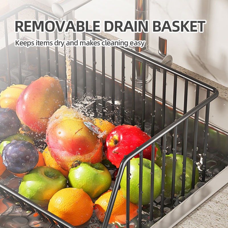 Stackable Metal Wire Rolling Storage Cart