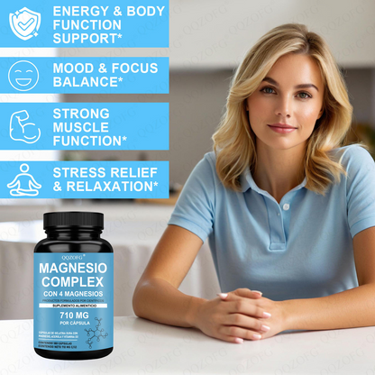 Magnesium Complex Capsules – Stress Relief & Relaxation Support
