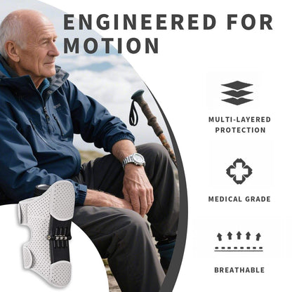 Adjustable Knee Booster Support – Patella Stabiliser & Sports Joint Protector