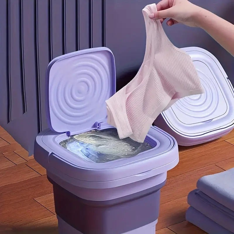 Mini Portable Washing Machine — Clean Clothes Anywhere