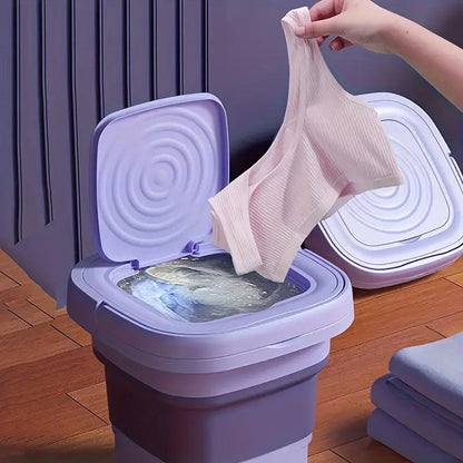 Mini Portable Washing Machine — Clean Clothes Anywhere