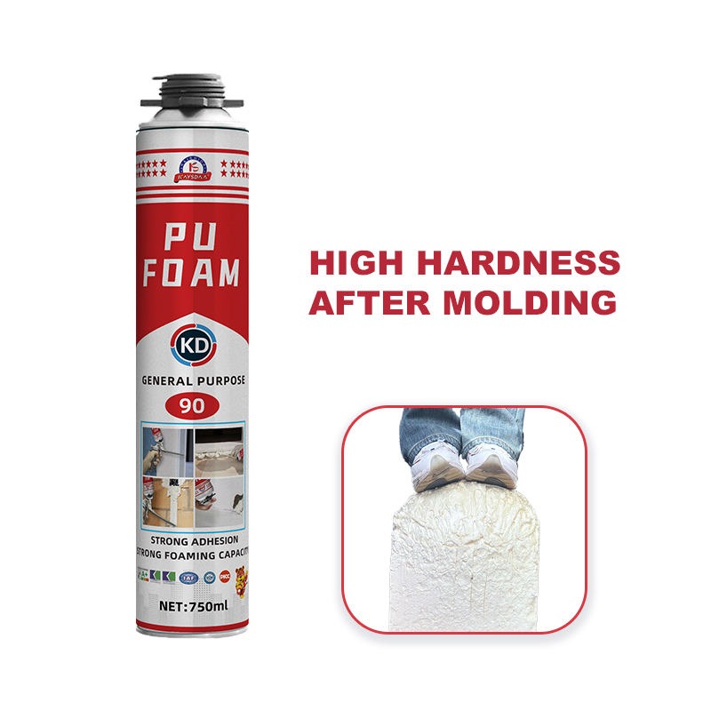 Kaysdaa Polyurethane Foam 750ml – High Hardness Adhesive