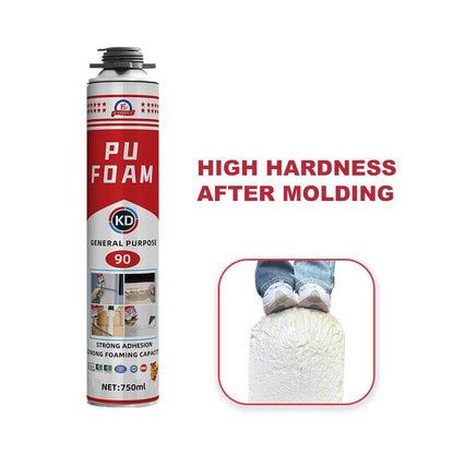Kaysdaa Polyurethane Foam 750ml – High Hardness Adhesive