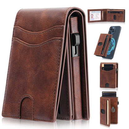 RFID Leather Card Holder – Secure, Stylish & Compact