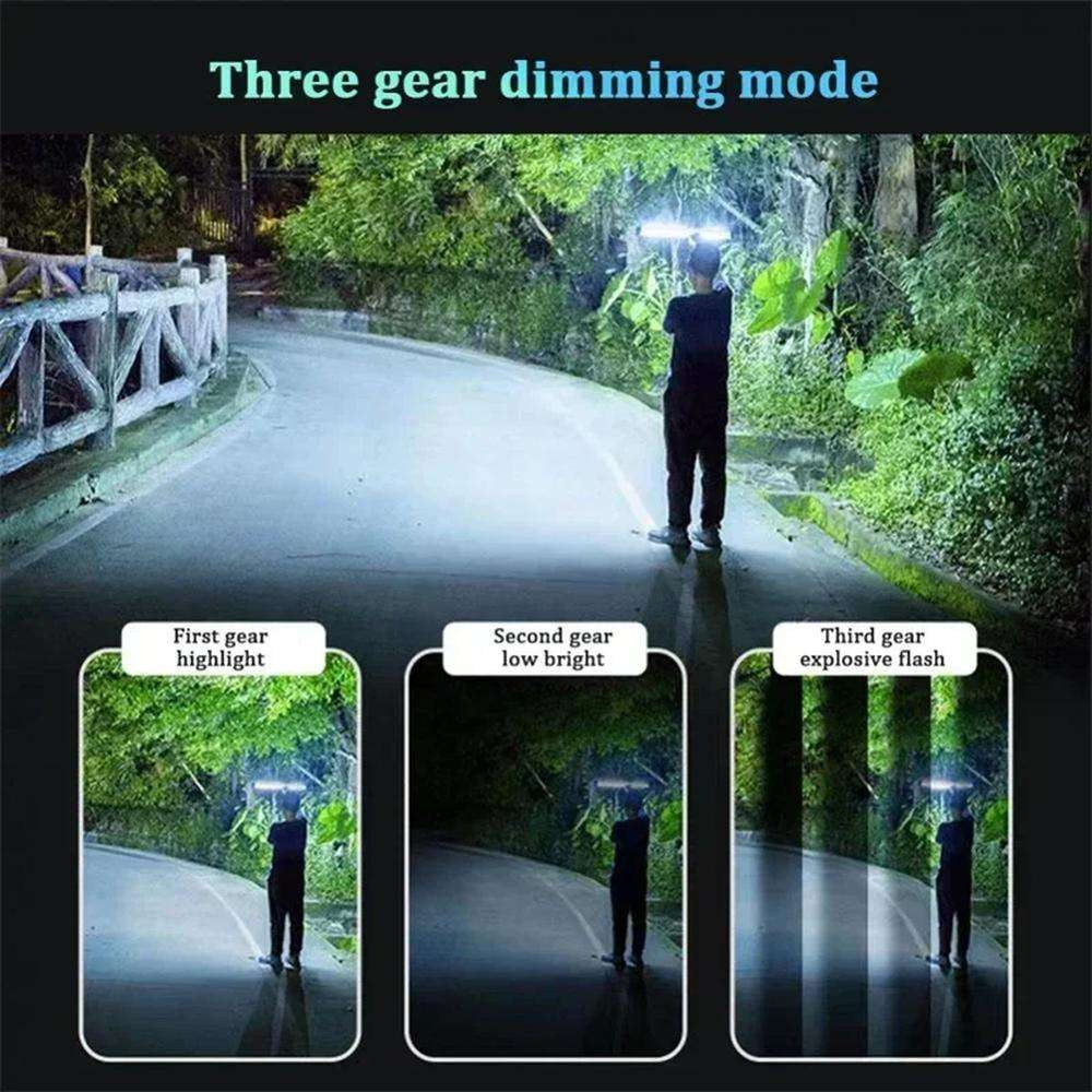 Portable LED Rechargeable Tube Camping Light Magnetic Hanging