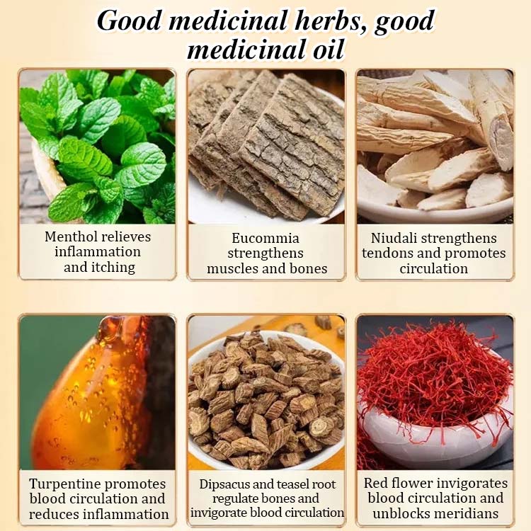 Blood Circulation & Pain Relief Oil