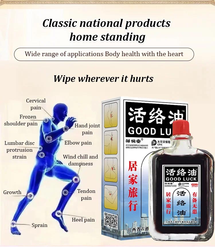Blood Circulation & Pain Relief Oil