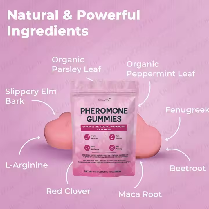 60-piece Pheromone Gummies Adult Gummies Dosage
