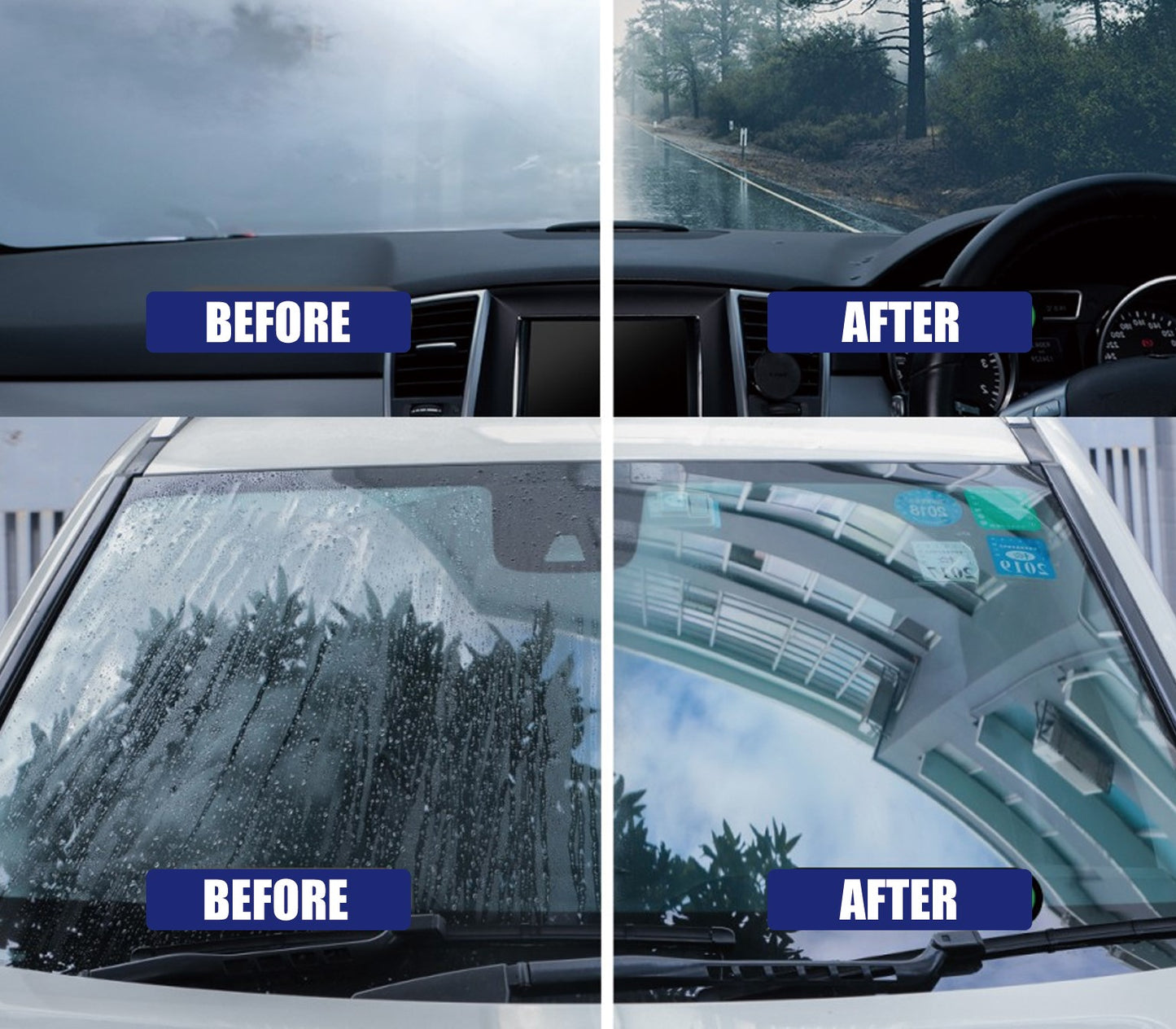 Car Glass Oil Film Remover
