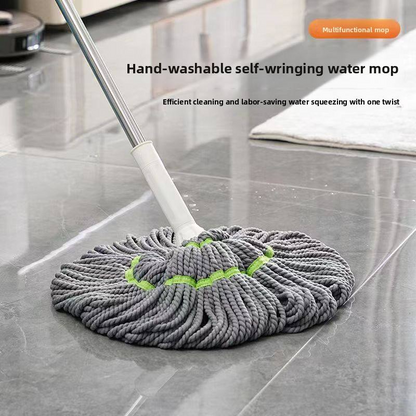 Microfiber Twist Mop – Self-Wringing Floor Cleaning Solution