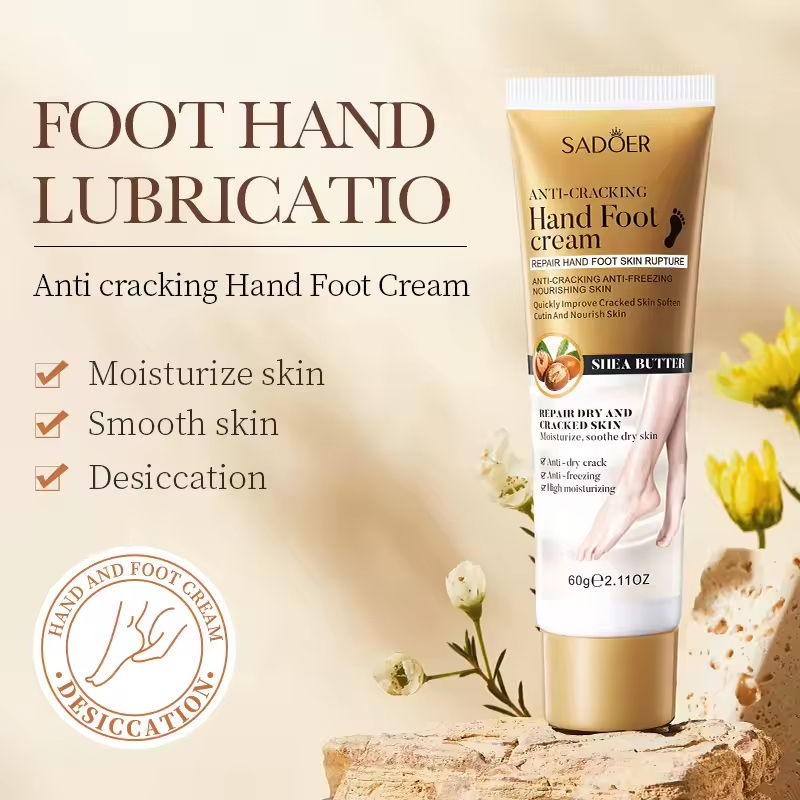 Organic Herbal Foot Cream – Deep Moisturizing Care for Dry Feet & Heels