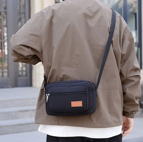 Men’s Crossbody Canvas Bag – Lightweight, Durable & Everyday Ready
