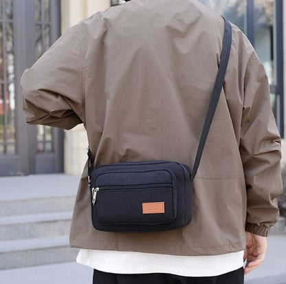 Men’s Crossbody Canvas Bag – Lightweight, Durable & Everyday Ready