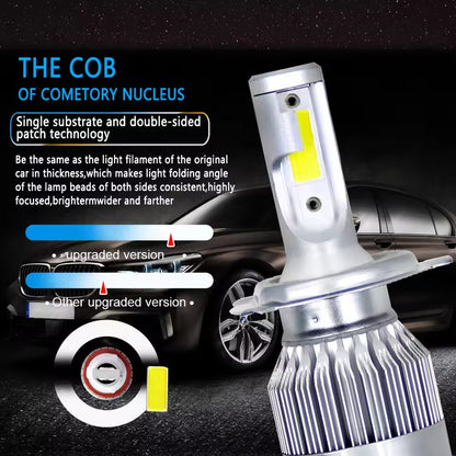 2X Ultra Bright C6 Original Car LED Headlights – High-Performance Driving Lights