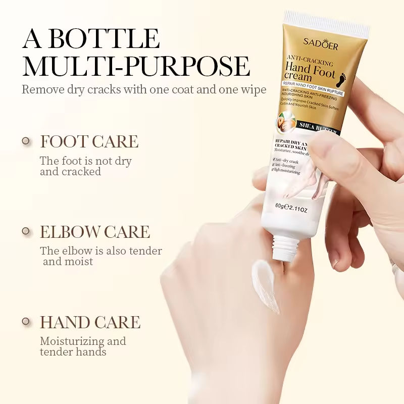 Organic Herbal Foot Cream – Deep Moisturizing Care for Dry Feet & Heels