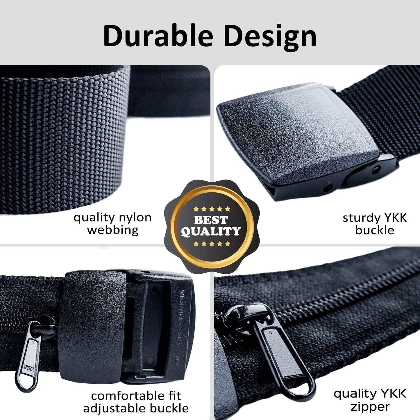 Hidden Money Travel Belt – Keep Your Cash Safe Anywhere