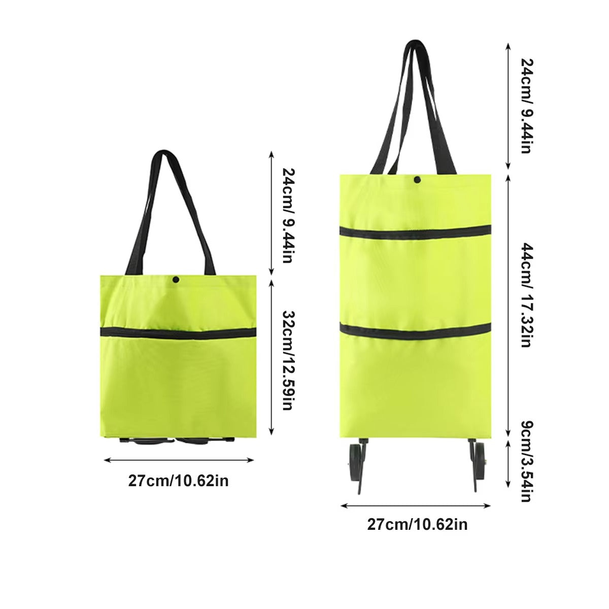 Portable Tugboat Folding Shopping Bag