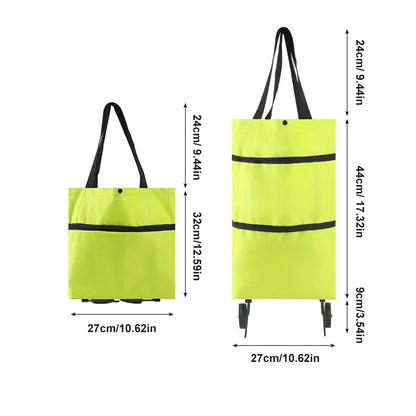 Portable Tugboat Folding Shopping Bag
