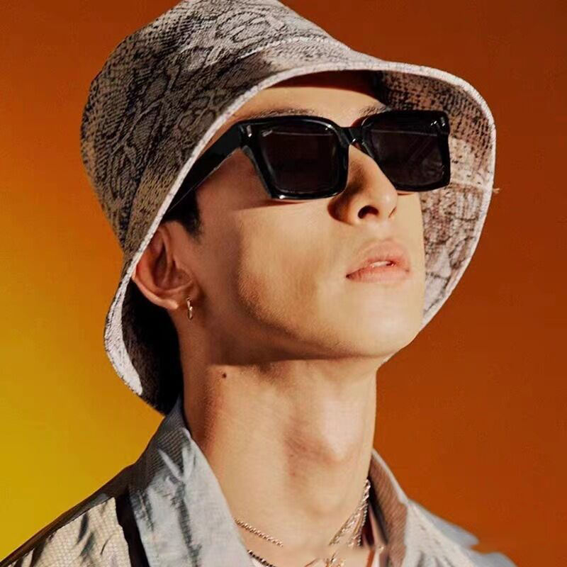 Square Acetate Polarized Sunglasses – Fashion Western Style Shades