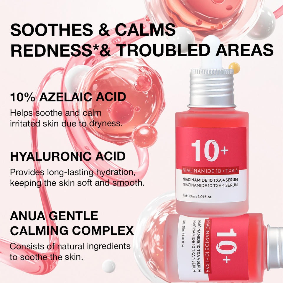 Hyaluronic Glow Serum – Korean Glass Skin Formula with TXA & Niacinamide