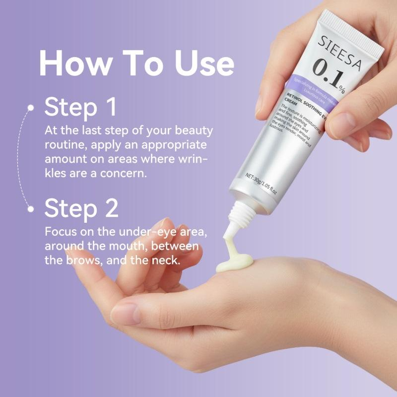 Vegan Retinol Eye Cream – Eye Repair Cream for Smooth & Refreshed Eyes