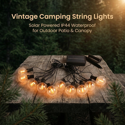 Globe String Lights – Waterproof Outdoor Hanging Décor