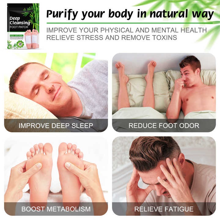 Anti-Fatigue Sleep Foot Patch – Relax, Detox & Wake Refreshed