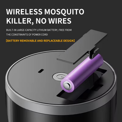 Indoor LED Electric Flying Insect Catcher with Suction Fan