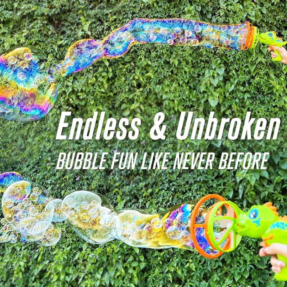 Electric Dinosaur Bubble Machine – Fun Outdoor Toy for Kids